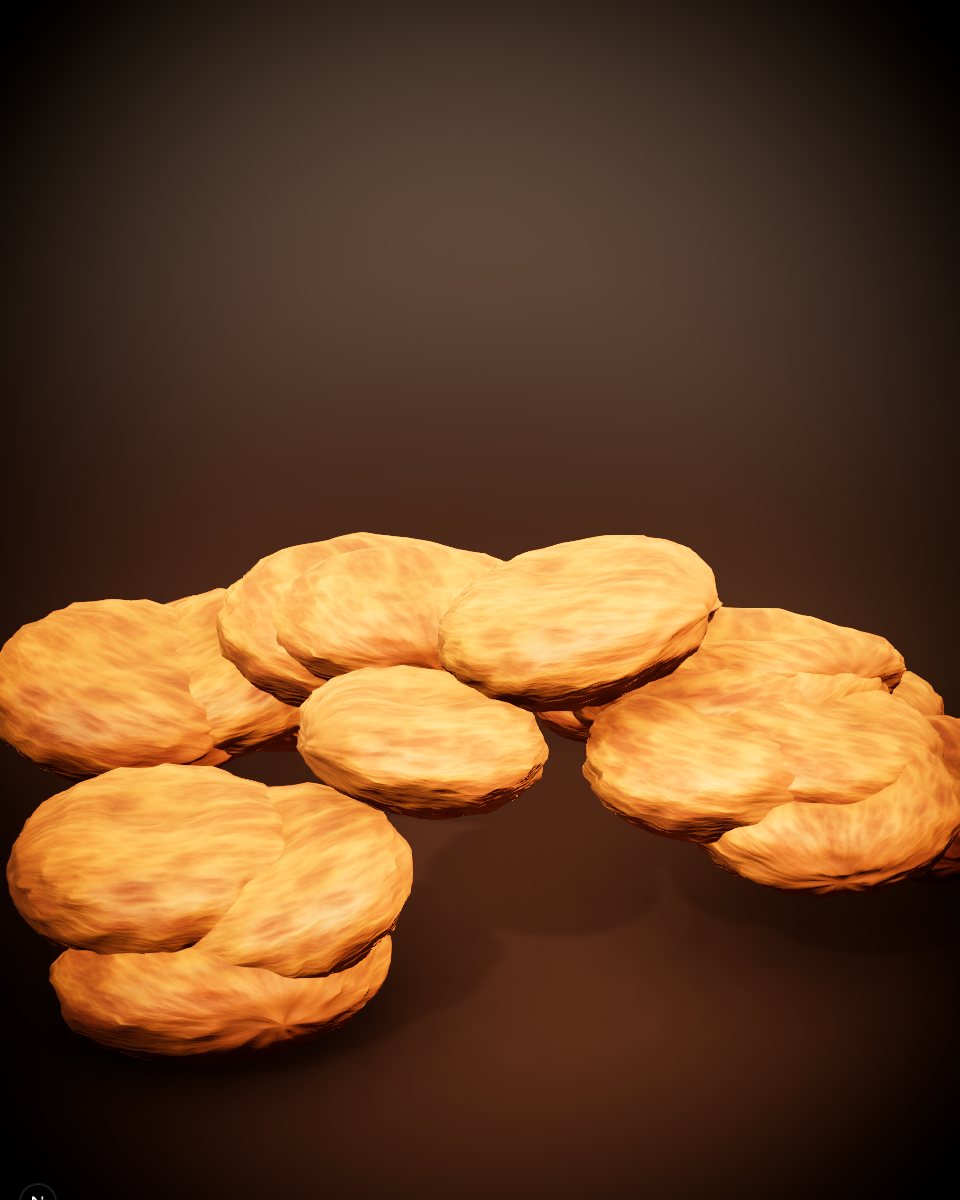 Amber sun-dried apricots